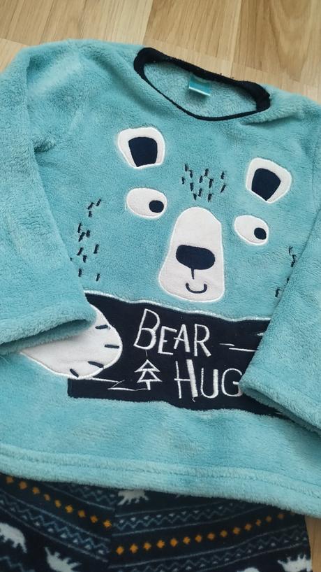 Pyžamo teplé fleece, pepco,104