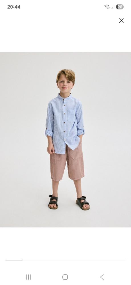 Bavlnena trendy kosela top stav, reserved,158