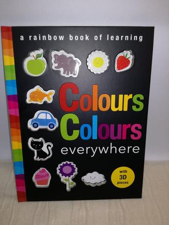 Colours colours everywhere with 3d pieces,