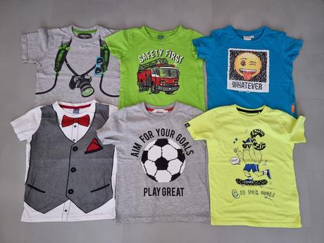 Chlapčenský balík veľkosť 104/110, 104–116