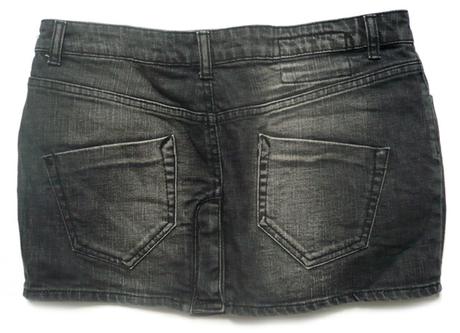 Riflová sukňa, h&m,38