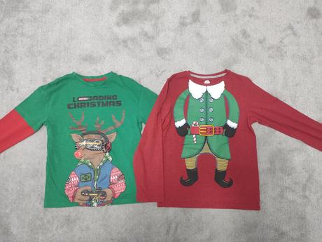 Vianočné tričká 140/146, f&f,140