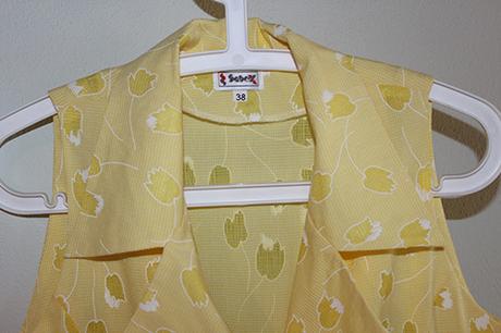 Žlté letné šaty, m