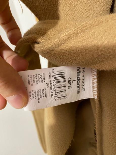 Prechodný kabát, madonna,l