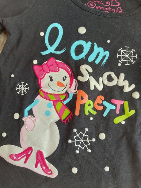 Tricko so zimnym motivom 6y, 116