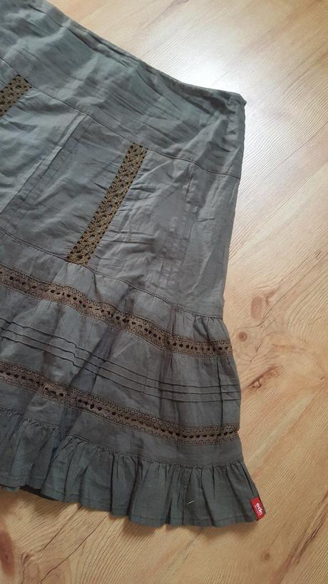 Olivová sukňa, esprit,38