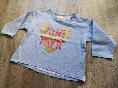 Tričko s nápisom, h&m,68