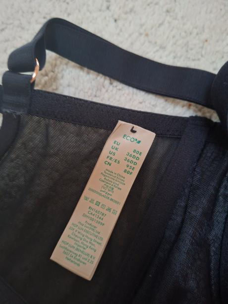 Cierna podprsenka 80e, 80e