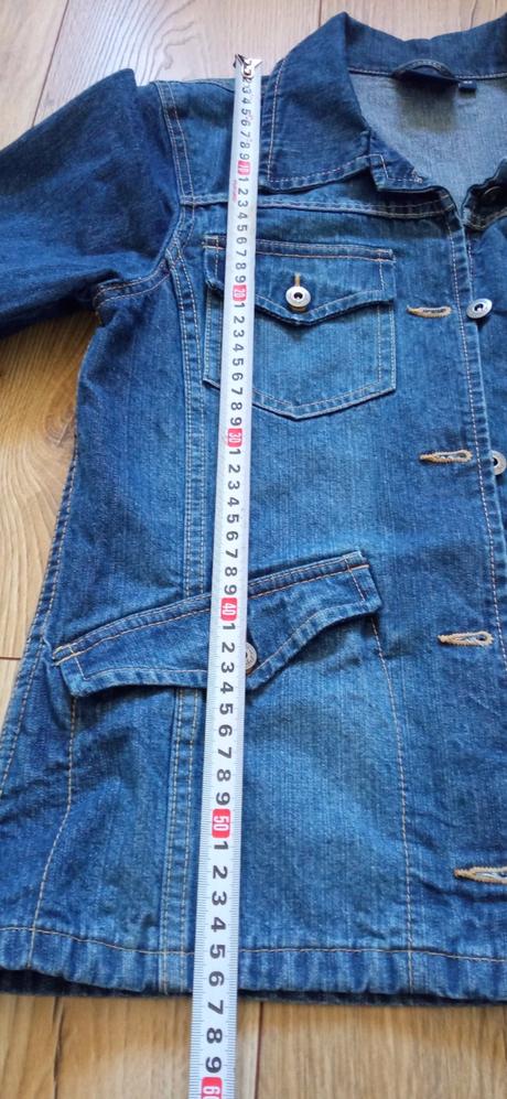 Dámska džínsová, riflova bunda s,m /164, alive,s