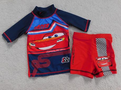 Ochranná súprava do vody cars uv 40+, disney,92