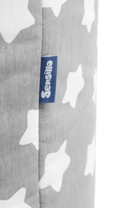 Sensillo kôš na hračky šedé hviezdy,