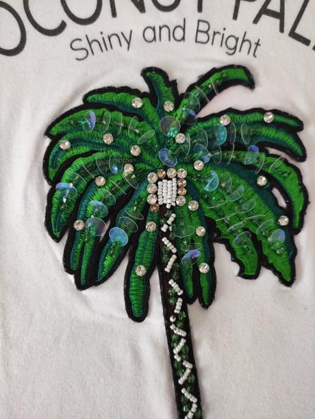 Letne 3d tricko s palmou, zara,140