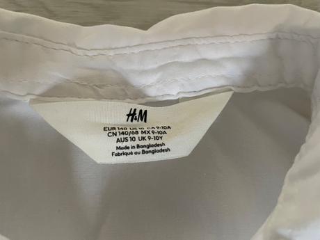Chlapčenská košeľa., h&m,140