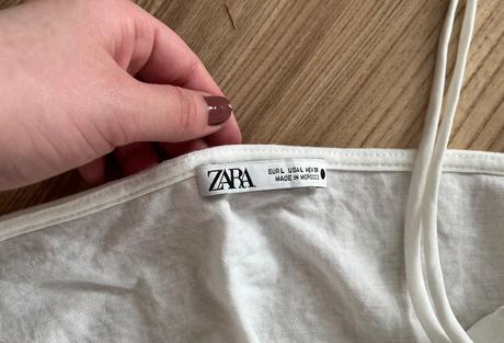 Crop blúzka, zara,l