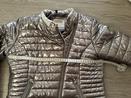 Prechodná strieborná/šedá bunda, calliope,152