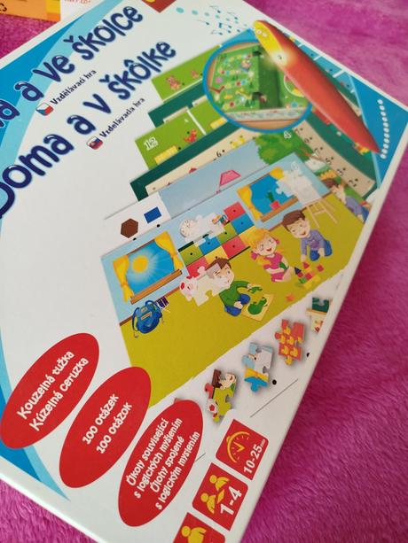 Hra s perom na rozvoj logiky u detí,