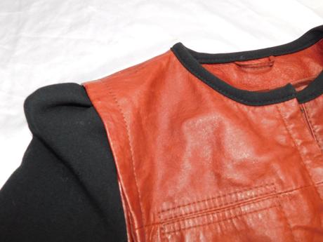 Damska trendy kozena bunda, h&m,36