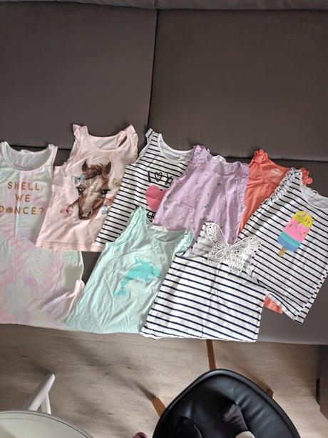 Balík letného oblečenia 134-140, 122–134