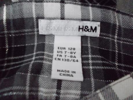 Šatová sukňa, h&m,128