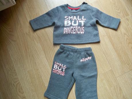 Tepláková súprava-no fear 0-3mes. , 62