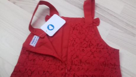 Kraťasový čipkový overal, mayoral,134