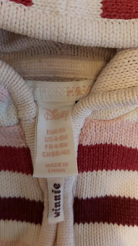 Svetrík macko pu h&m 68, h&m,68