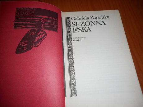 Sezónna láska, gabriela zápolská,