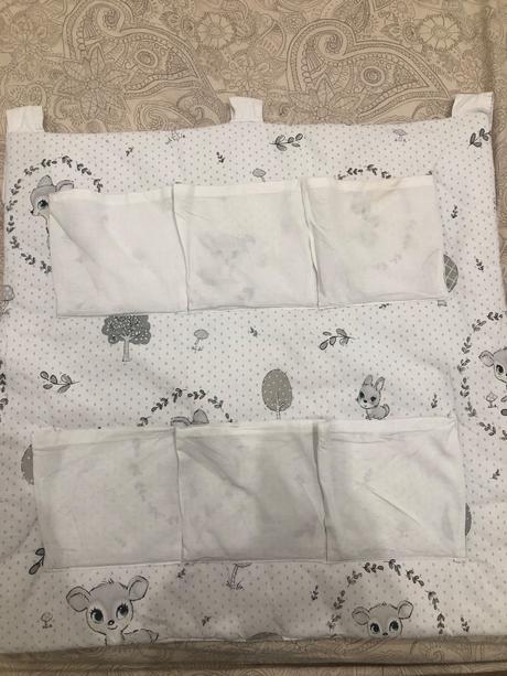 Organizér na postieľku, šírka (cm): 55