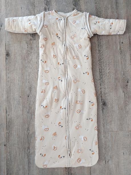 Béžový dlhý spací vak, prénatal