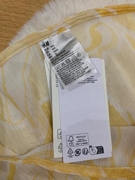 Pareo na plavky, h&m,l