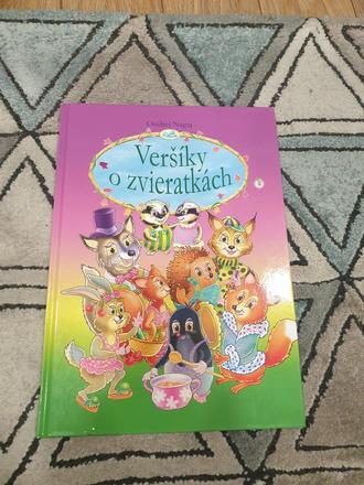 Knižka veršíky o zvieratkách,