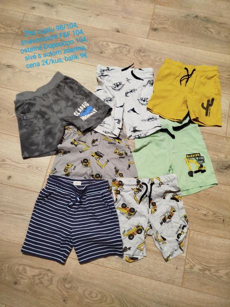 Oblečenie veľkosť 104, 104–116