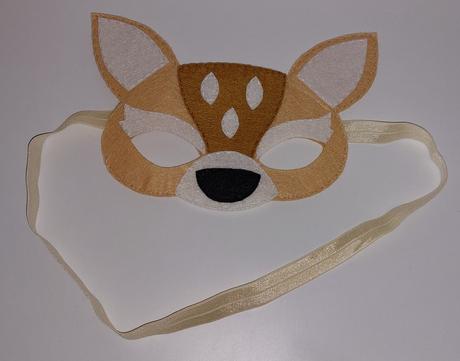 Karnevalová škraboška/maska - srnka, 