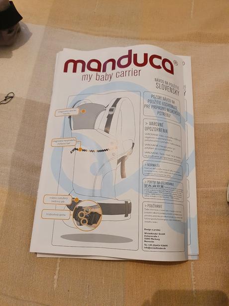 Predám nosič manduca, manduca