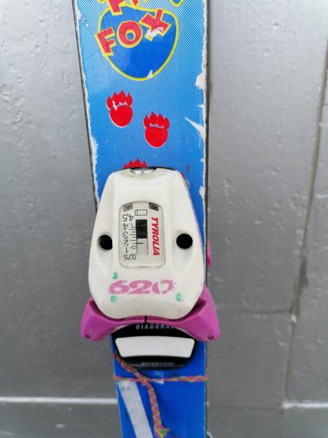 Lyže detské, 80-89 cm