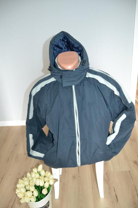 Pánska zimná bunda s kapucňou, veľkosť m, m