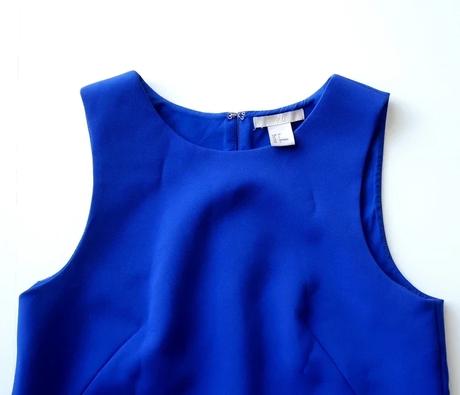 Dámske asymetrické elegantné šaty, h&m,34