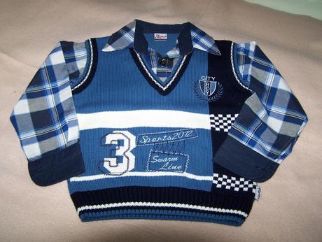 2v1 košieľka s vestou, 116