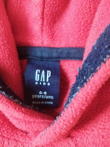 Flísová mikina 104/110, gap,104