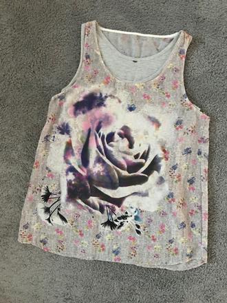 Letne tricko kvet, l