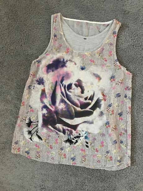 Letne tricko kvet, l