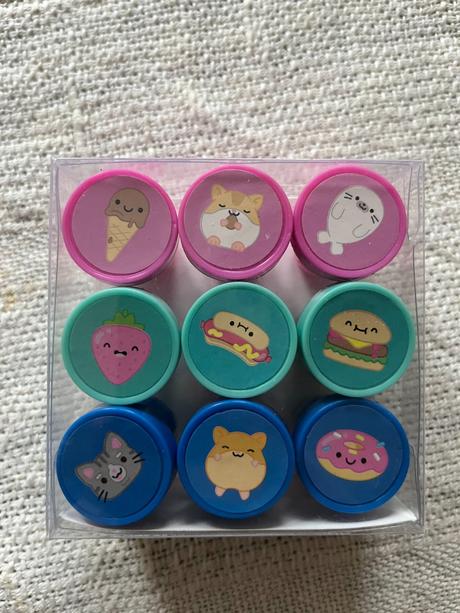 Detské pečiatky tiger, 