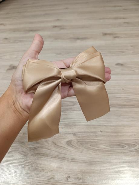 Dievčenská veľká mašľa do vlasov - 3 farby, 