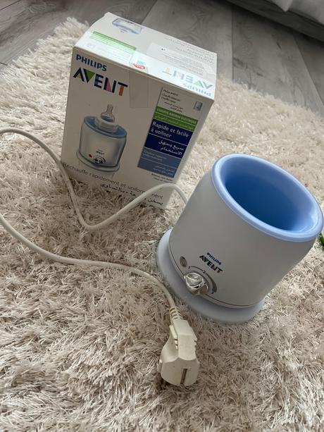 Ohrievac mlieka, avent