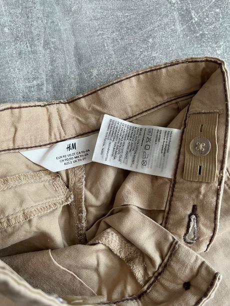 Chlapcenske sortky 2ks, h&m,92