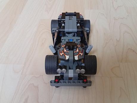 Lego technic 42046 únikové pretekárske auto, 