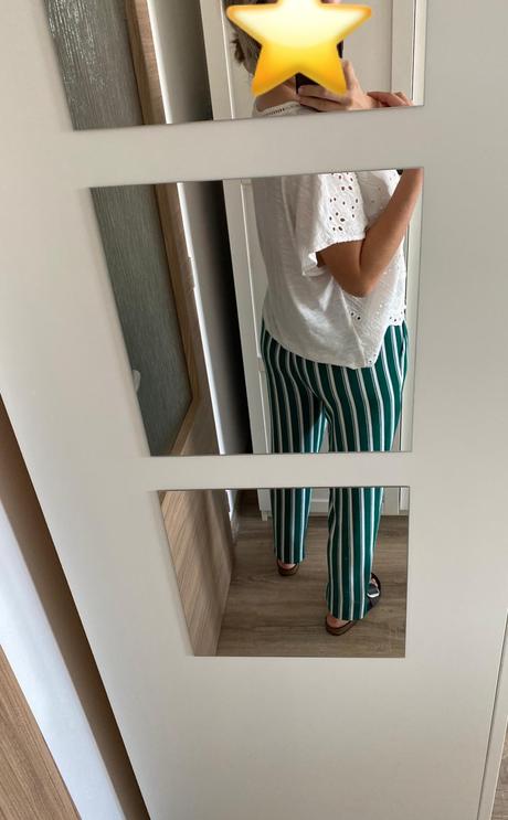 Only žakárové nohavice, only,m