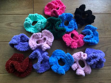 Háčkované gumičky, 