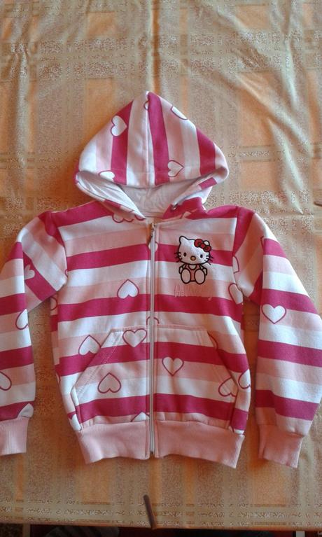 Mikina hellou kitty 122/128, 122