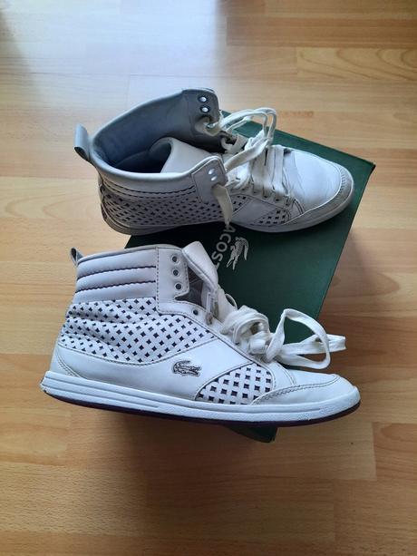Dámske členkové tenisky, lacoste,38